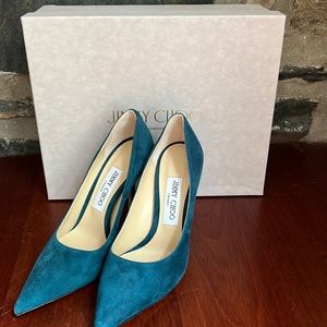 NEW! Jimmy Choo Suede Heels